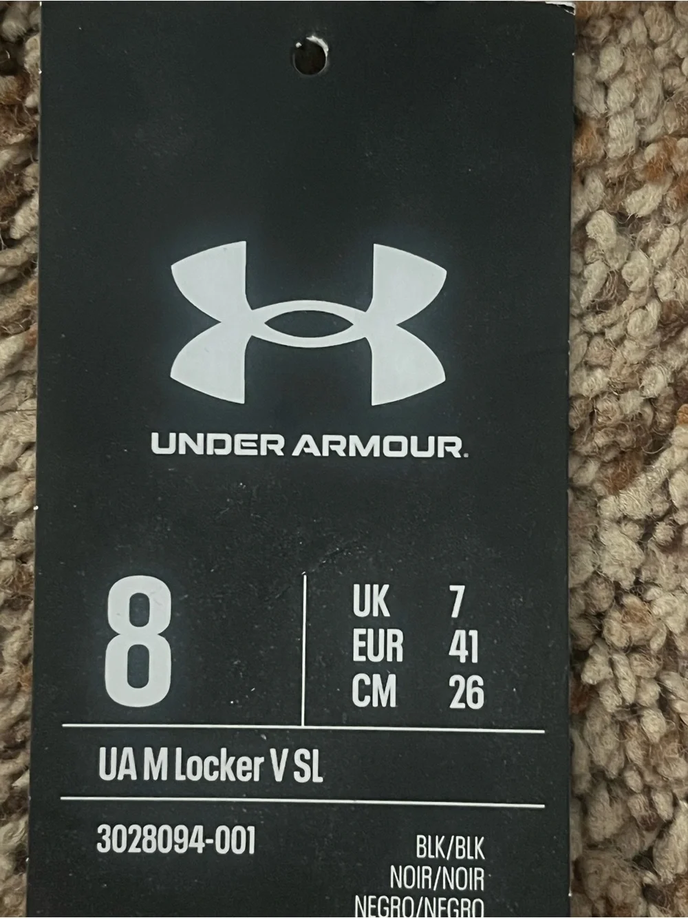 Under Armour mens Black Slide Sandals - Comfortable Pool & Casual Wear